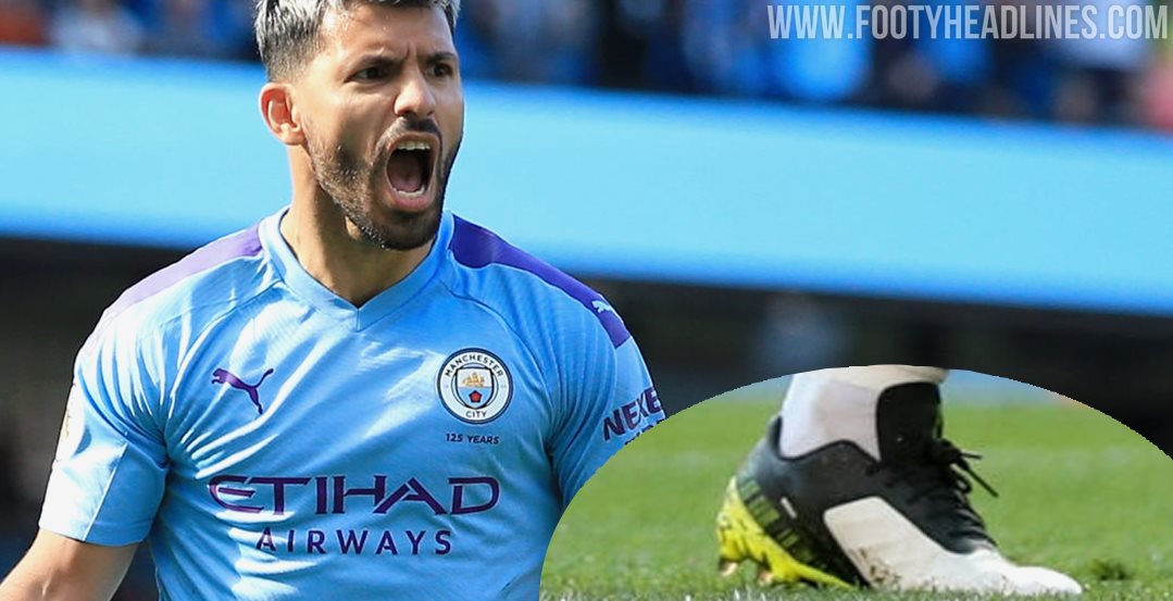 Agüero Receives Heavily Modified Puma One 5.1 Boots - Agüero Receives Heavily Modified Puma One 5.1 Boots -